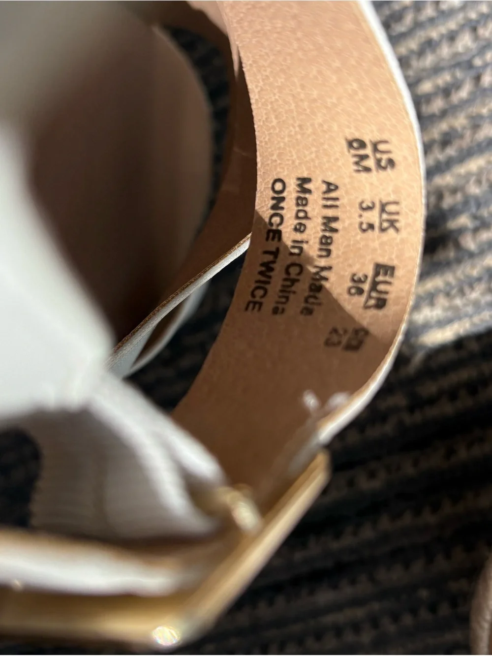 Dr. Scholl's Cream Multi-Strap Espadrille Wedge Sandals - Picture 3 of 6